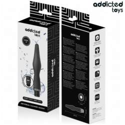 JUGUETES PARA ADICTOS - LIMPIADOR ANAL CON ADAPTADOR UNIVERSAL MODELO 2
