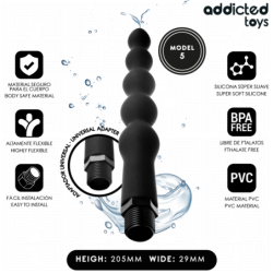 JUGUETES PARA ADICTOS - LIMPIADOR ANAL CON ADAPTADOR UNIVERSAL MODELO 5