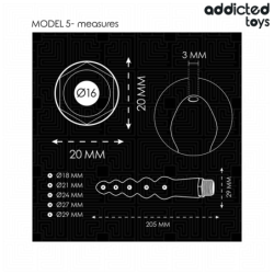 JUGUETES PARA ADICTOS - LIMPIADOR ANAL CON ADAPTADOR UNIVERSAL MODELO 5