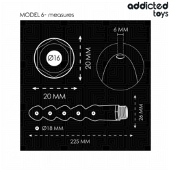 JUGUETES PARA ADICTOS - LIMPIADOR ANAL CON ADAPTADOR UNIVERSAL MODELO 6