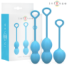 INTENSE - KIT DE BOLAS DE KEGEL CHARLI AZUL OCÉANO