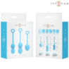 INTENSE - KIT DE BOLAS DE KEGEL CHARLI AZUL OCÉANO