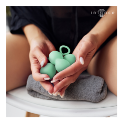 INTENSO - KIT DE BOLAS DE KEGEL CHARLI VERDE JADE CLARO