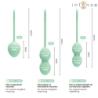 INTENSO - KIT DE BOLAS DE KEGEL CHARLI VERDE JADE CLARO