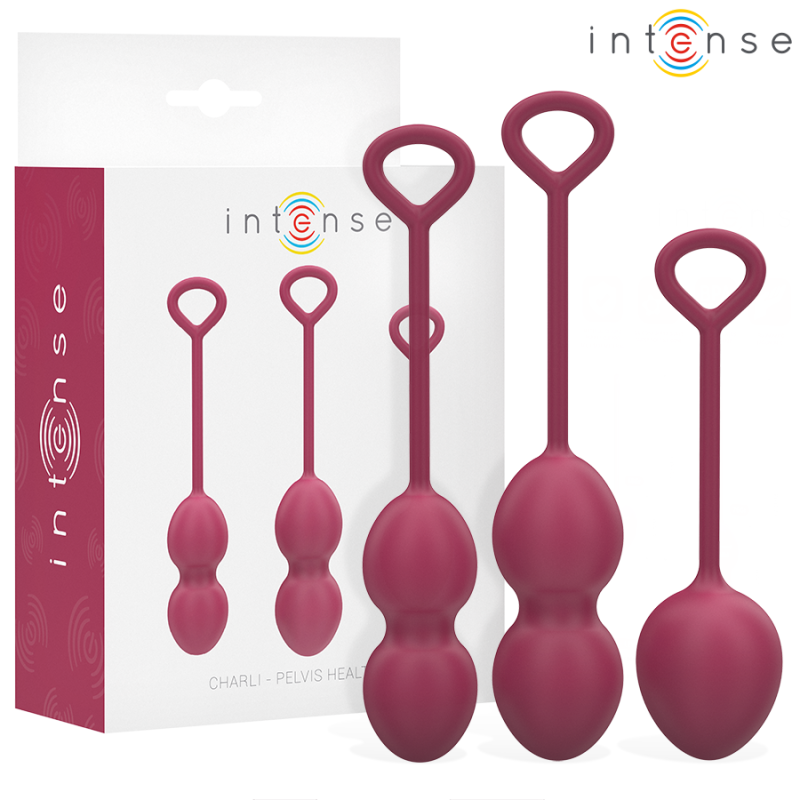 INTENSO - KIT DE BOLAS DE KEGEL CHARLI VIOLETA