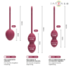 INTENSO - KIT DE BOLAS DE KEGEL CHARLI VIOLETA