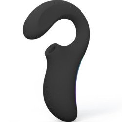 LELO - MASAJEADOR DE TRIPLE VIBRACIÓN ENIGMA WAVE NEGRO