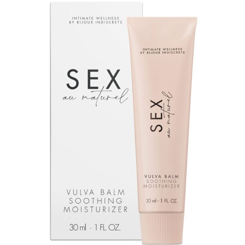BIJOUX INDISCRETS - BÁLSAMO HIDRATANTE CALMANTE PARA LA VULVA SEXUAL NATURAL 30 ML