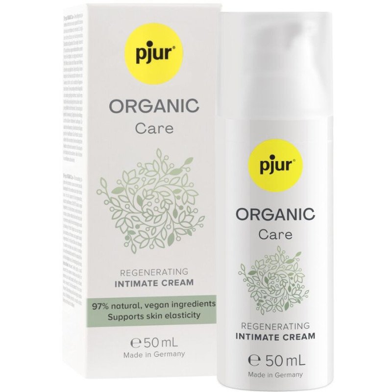 PJUR - CREMA ÍNTIMA REGENERADORA ORGÁNICA PARA EL CUIDADO ORGÁNICO 50 ML