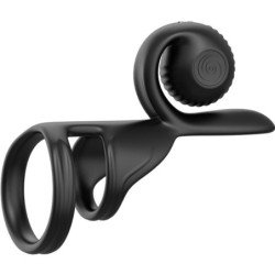 Anillo para parejas SNAIL VIBE - JOVI con control remoto, color negro.