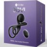 Anillo para parejas SNAIL VIBE - JOVI con control remoto, color negro.