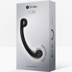 SNAIL VIBE - VARITA DE MASAJE VIBRATORIA AXI NEGRA