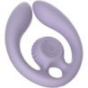 SNAIL VIBE - GIZI DUO ESTIMULADOR PARA PAREJAS CON CONTROL REMOTO LILA