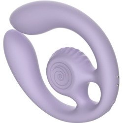 SNAIL VIBE - GIZI DUO ESTIMULADOR PARA PAREJAS CON CONTROL REMOTO LILA