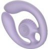 SNAIL VIBE - GIZI DUO ESTIMULADOR PARA PAREJAS CON CONTROL REMOTO LILA