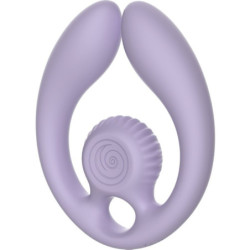 SNAIL VIBE - GIZI DUO ESTIMULADOR PARA PAREJAS CON CONTROL REMOTO LILA