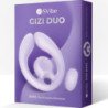 SNAIL VIBE - GIZI DUO ESTIMULADOR PARA PAREJAS CON CONTROL REMOTO LILA