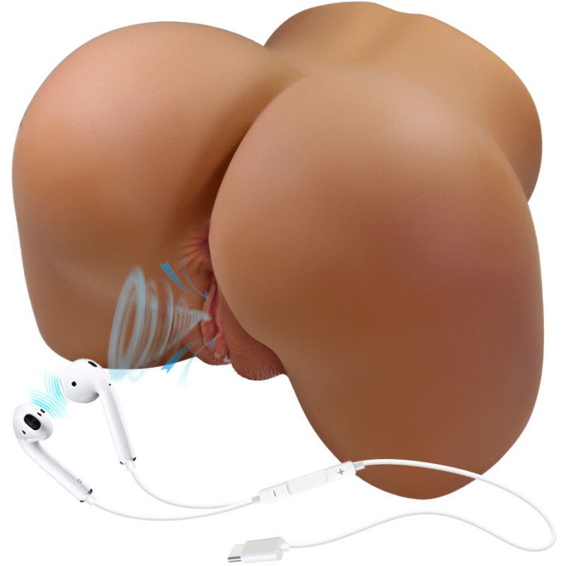 CRAZY BULL - WENDY VIBRADOR Y SUCTOR DE GLÚTEOS FEMENINO REALISTA CON SONIDO 11 KG