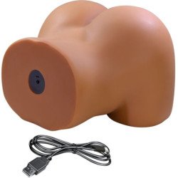 CRAZY BULL - WENDY TRASERO FEMENINO REALISTA VIBRADOR & SUCCIONADOR CON SONIDO 11 KG