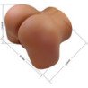 CRAZY BULL - WENDY VIBRADOR Y SUCTOR DE GLÚTEOS FEMENINO REALISTA CON SONIDO 11 KG