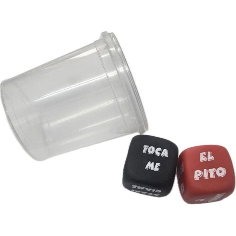DIABLO PICANTE - VERBO DE JUEGO DE DADOS + PARTE DEL CUERPO CON COPA