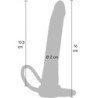 GET REAL - PENETRADOR ANAL DE SILICONA DOBLE PROBLEMA 16 CM