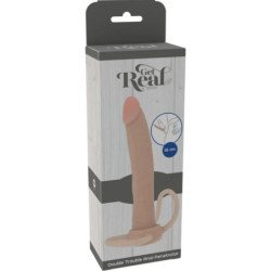GET REAL - PENETRADOR ANAL DE SILICONA DOBLE PROBLEMA 16 CM