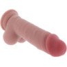 GET REAL - PENE REALISTA DE LUJO CON TESTÍCULOS EXTRA GRUESO DE 20 CM
