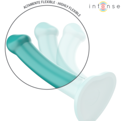 VIBRADOR INTENSO KATIE CON VENTOSA, 10 VIBRACIONES, AZUL, CONTROL REMOTO