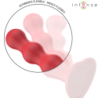VIBRADOR INTENSO CODY CON VENTOSA ROJA Y CONTROL REMOTO