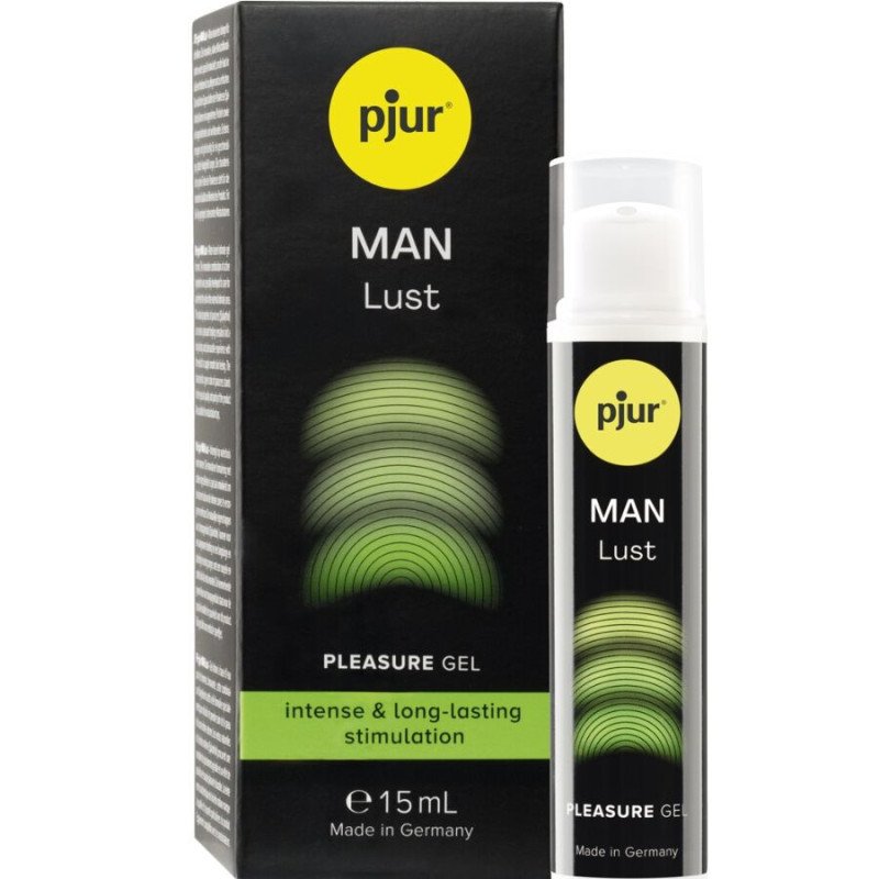 PJUR - MAN LUST GEL DE PLACER ESTIMULACIÓN INTENSA Y DURADERA 15 ML