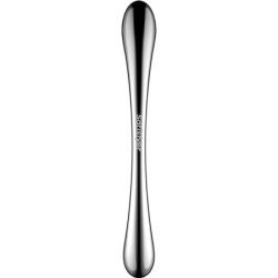 SATISFYER - COSMIC CREST 1 DILDO ACERO INOXIDABLE DOBLE USO