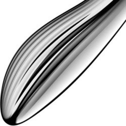 SATISFACTOR - PURE GRAVITY 1 DILDO DE ACERO INOXIDABLE DE DOBLE EXTREMO