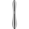 SATISFACTOR - PURE GRAVITY 1 DILDO DE ACERO INOXIDABLE DE DOBLE EXTREMO