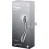 SATISFACTOR - PURE GRAVITY 1 DILDO DE ACERO INOXIDABLE DE DOBLE EXTREMO