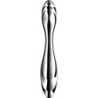 SATISFACTOR - DILDO DE DOBLE EXTREMO DE ACERO INOXIDABLE PURE GRAVITY 2