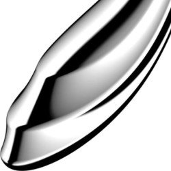SATISFACTOR - DILDO DE DOBLE EXTREMO DE ACERO INOXIDABLE PURE GRAVITY 2