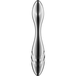 SATISFYER - PURE GRAVITY 3 DILDO ACERO INOXIDABLE DOBLE USO