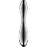 SATISFYER - PURE GRAVITY 3 DILDO ACERO INOXIDABLE DOBLE USO