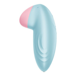 SATISFYER - VIBRADOR DE PUNTA TROPICAL AZUL