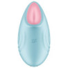 SATISFYER - VIBRADOR DE PUNTA TROPICAL AZUL
