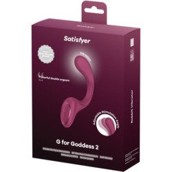 SATISFACTOR - G DE DIOSA 2 BOTELLA VIBRADORA CONEJO BORDEAUX