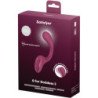 SATISFACTOR - G DE DIOSA 2 BOTELLA VIBRADORA CONEJO BORDEAUX