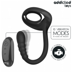 JUGUETES PARA ADICTOS - ANILLO VIBRATORIO PARA EL PUNTO PUNTO PUNTO CON CONTROL REMOTO