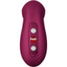 FUN FACTORY - VIBRADOR DE PULSO DE AIRE DESIRE ROJO VINO