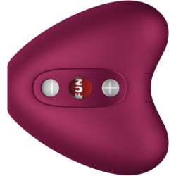 FUN FACTORY - VIBRADOR DE PULSO DE AIRE LIBERA ROJO VINO
