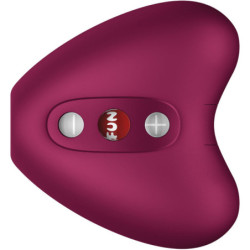 FUN FACTORY - VIBRADOR DE PULSO DE AIRE LIBERA ROJO VINO