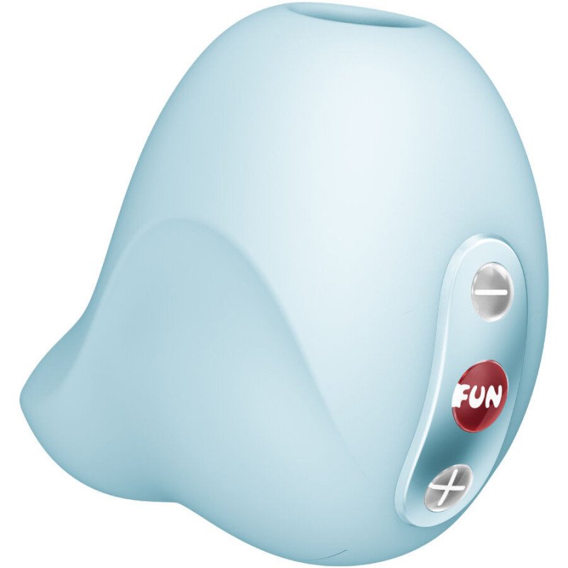 FUN FACTORY - VIBRADOR DE PULSO DE AIRE SEDUCTION AZUL HIELO