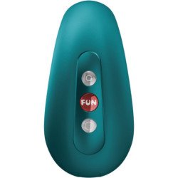 FUN FACTORY - BOTELLA VIBRADORA DE DOBLE PULSO DE AIRE CHERIE VERDE
