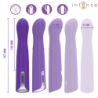 INTENSO - VIBRADOR DE BOCINAS HELENA CON MOVIMIENTOS DE ARRIBA Y ABAJO DE 13,5 CM